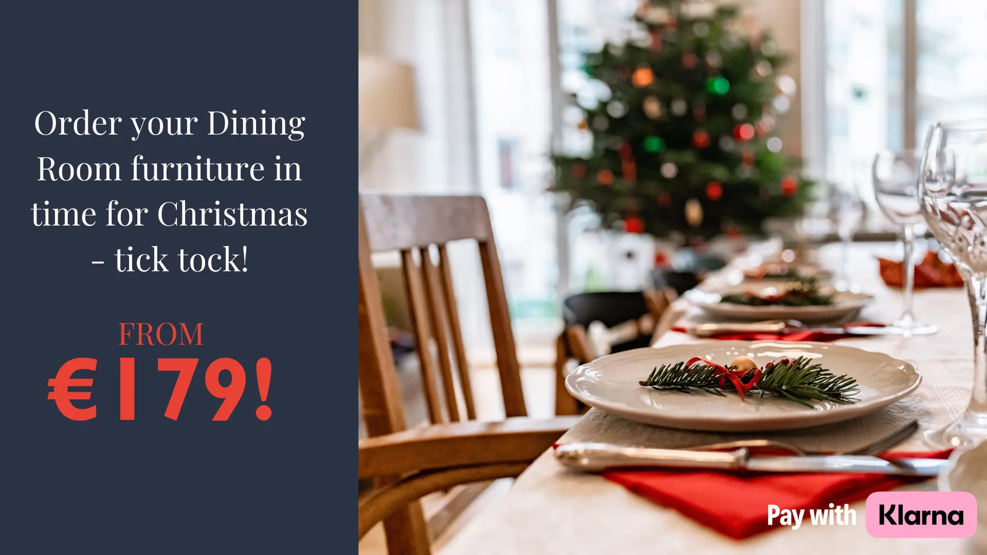 Christmas Dining Set - 4 week countdown